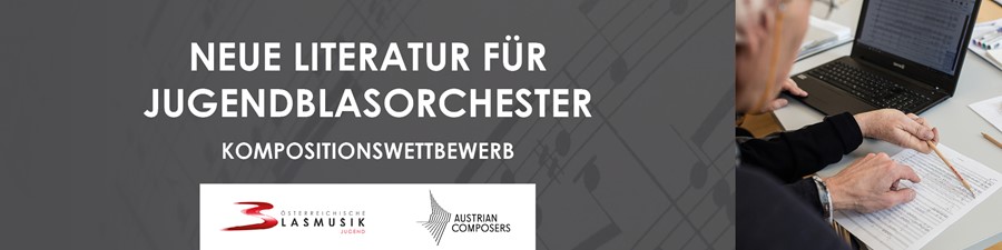 NEUE LITERATUR FÜR JUGENDBLASORCHESTER - Kompositionswettbewerb 2023/2024